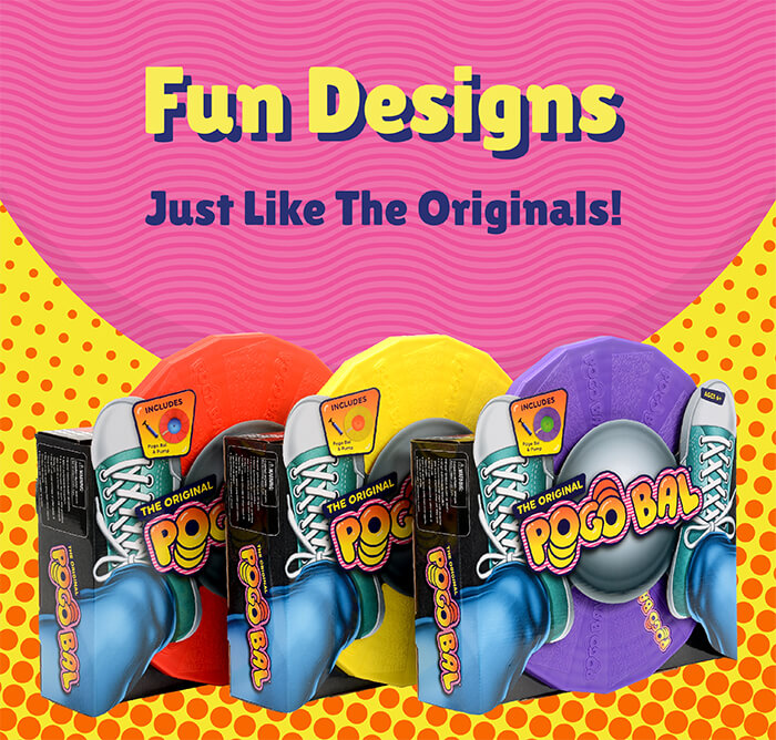 Fun designs, just like the originals